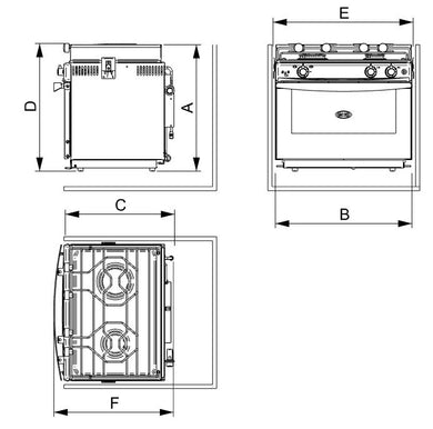All Cooker Dimensions