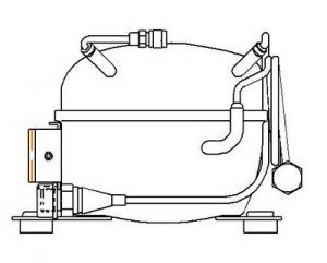 Bare BD80F Compressor